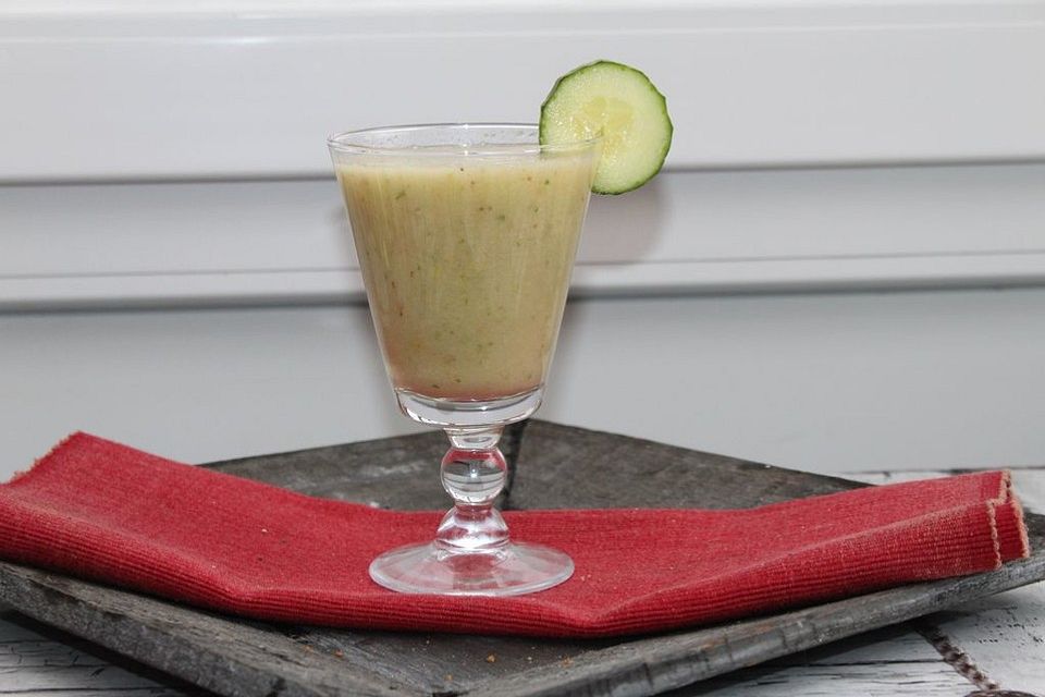 Apfel-Gurken-Smoothie