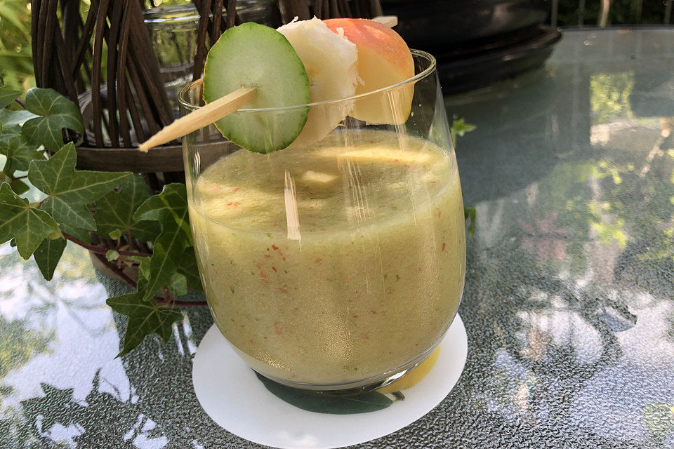 Apfel-Gurken-Smoothie