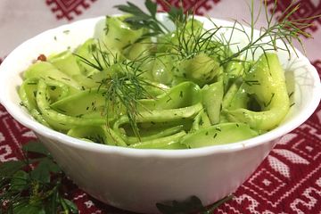 Schnelle marinierte Zucchini Schnelle marinierte Zucchini
