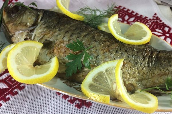 Gefüllter Karpfen - Gefillte Fisch von Bentson | Chefkoch