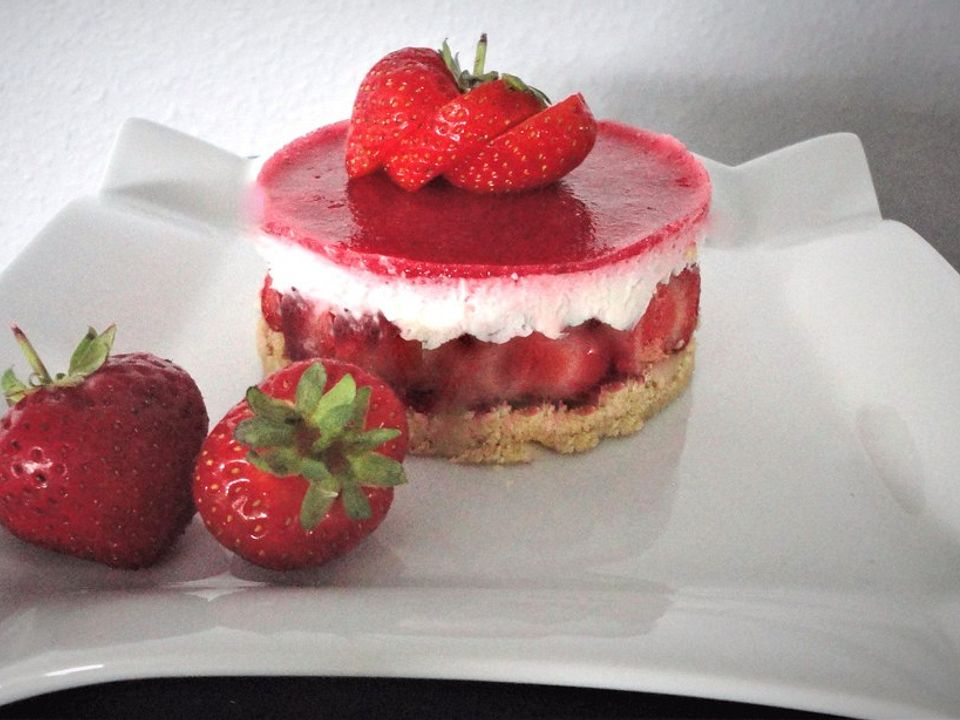 Erdbeer-Quark-Törtchen von Hobbykochen| Chefkoch