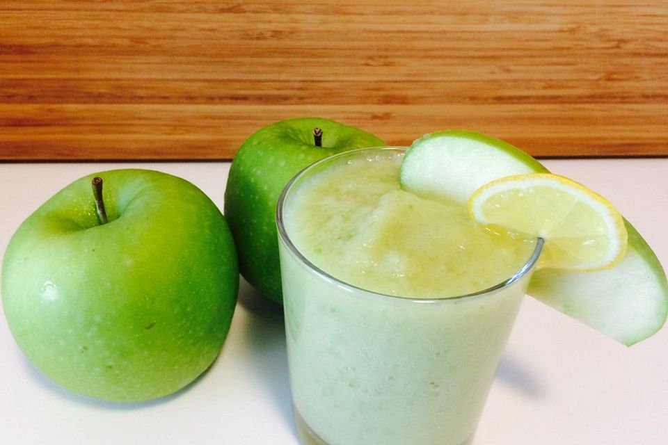 Apfel-Zitronen-Smoothie