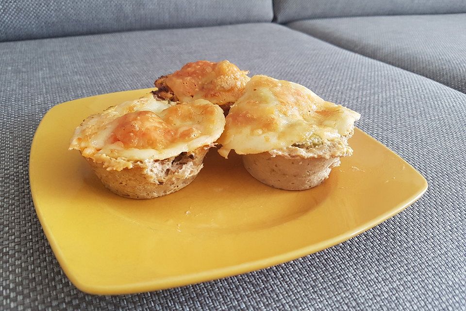 Low carb Muffins mit Thunfisch