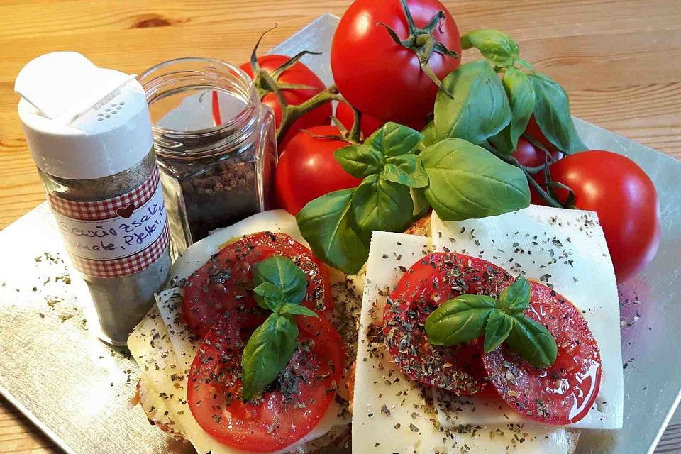 Tomaten-Basilikum-Salz aus dem Thermomix