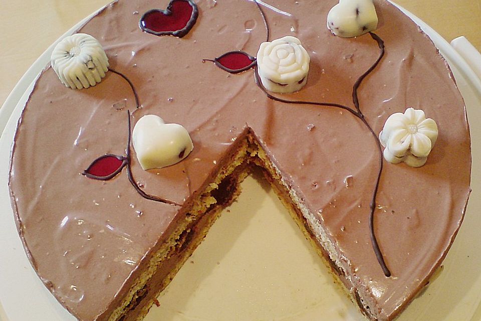 Amarena-Nuss-Torte