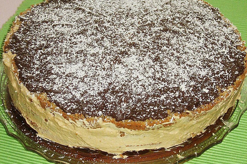 Kaffee - Nuss - Torte