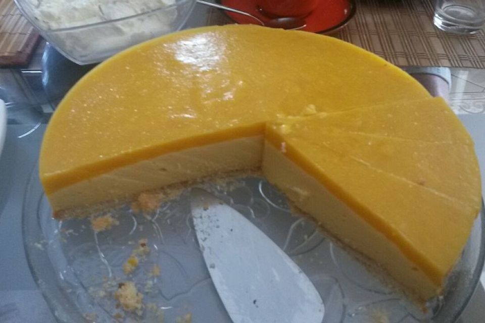 Mango-Maracuja-Joghurt-Torte