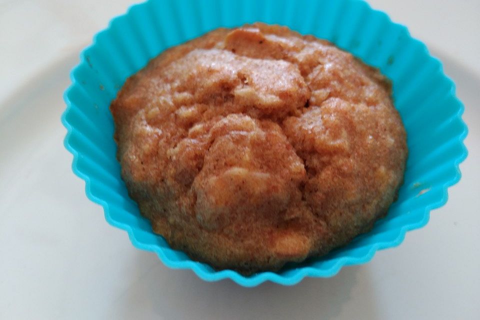 Apfel-Haferflocken-Muffins