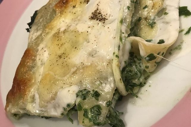 Spinatlasagne mit Mozzarella von Freizeit_Kitchen_Queen| Chefkoch
