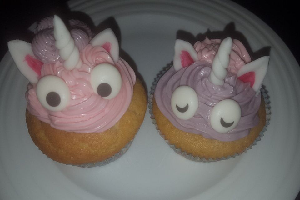 Einhorn-Muffins