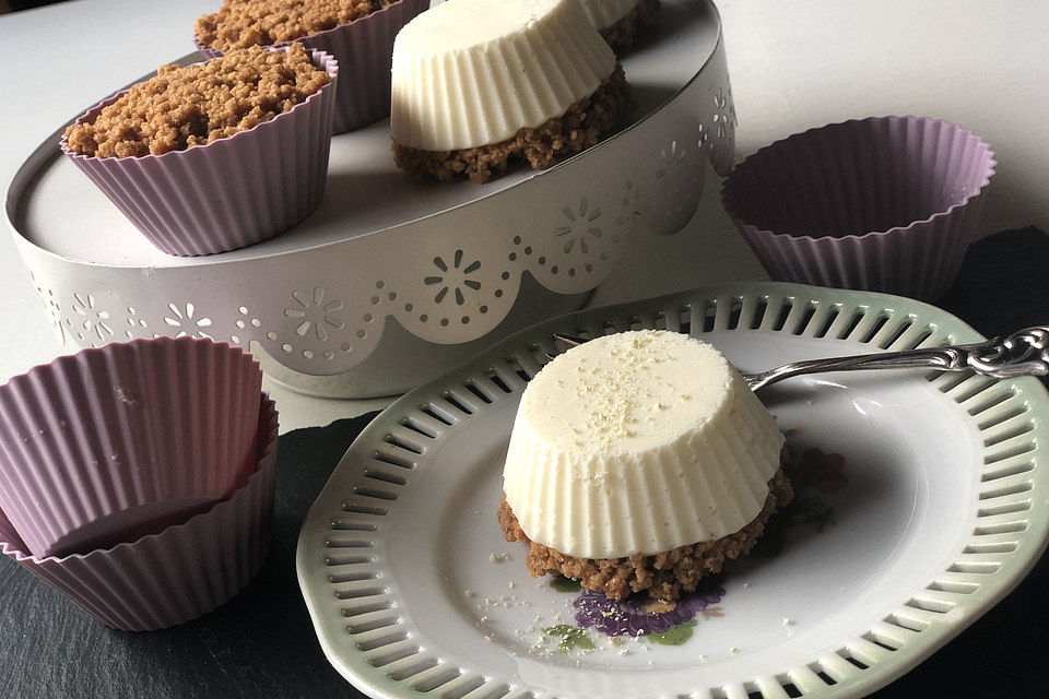Limetten-Muffins gefrostet Limetten-Muffins gefrostet