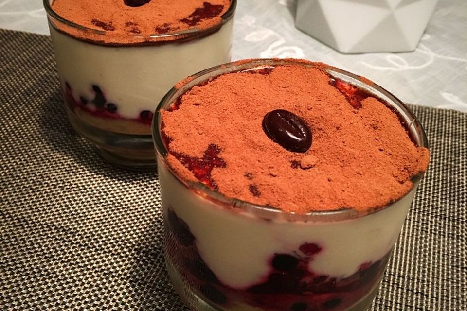 Blitz-Tiramisu im Glas