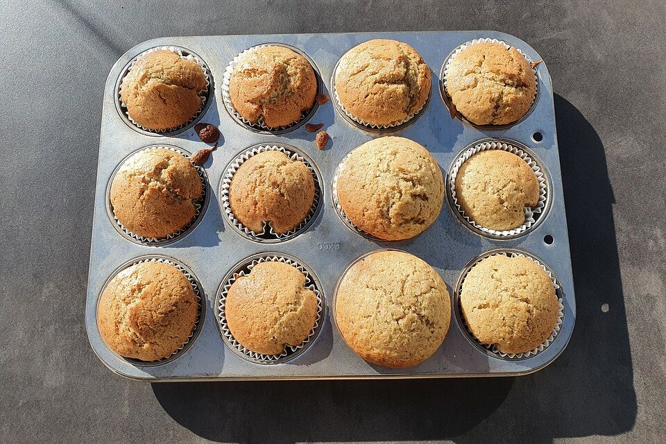 Vegane Zitronenmuffins