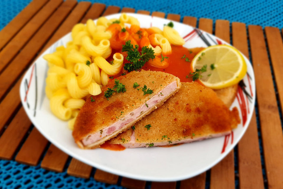 DDR Jägerschnitzel mit Feuerwehrsoße