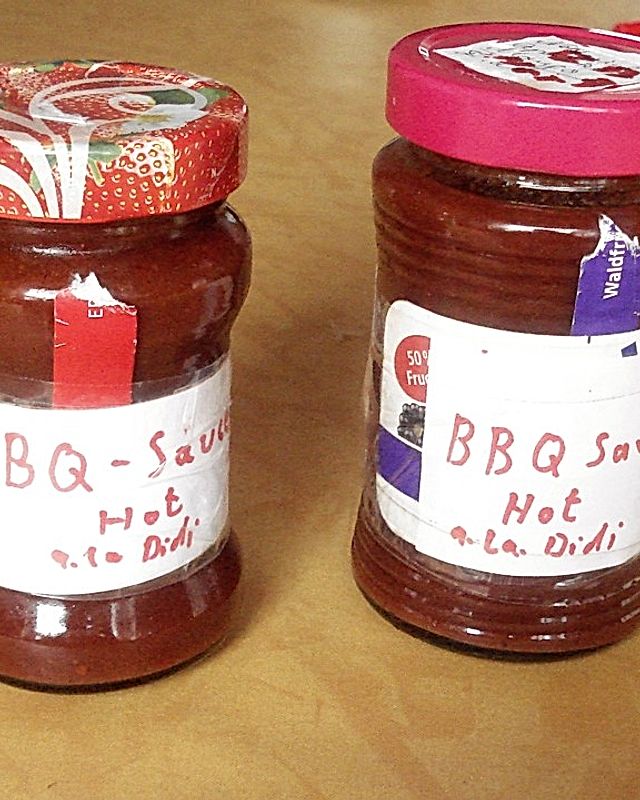 BBQ-Sauce medium bzw. hot à la Didi