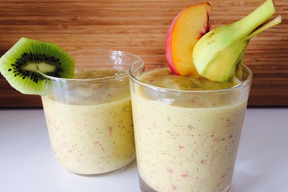 Kiwi-Bananen-Smoothie