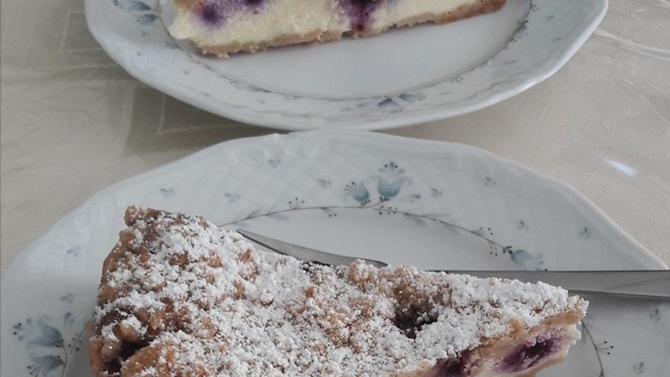 Brombeer-Quark-Kuchen mit Zimtstreuseln von Anaid55