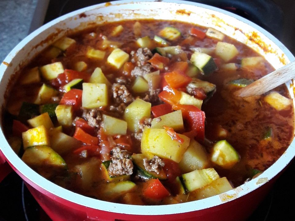 Zucchini-Hackfleisch-Eintopf von Hessengriller | Chefkoch