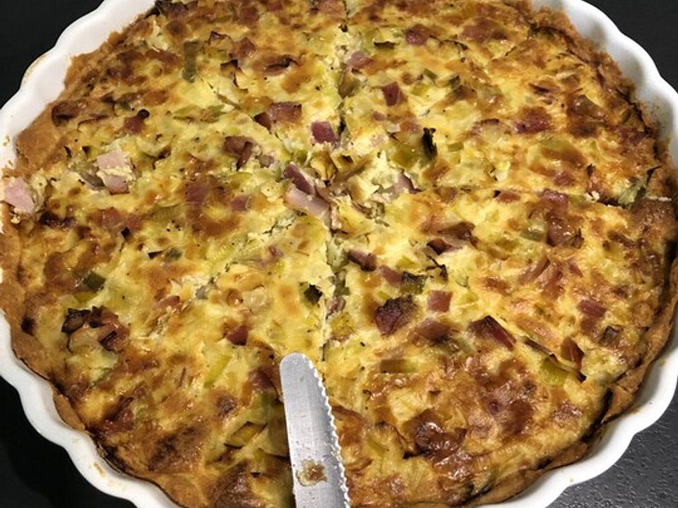 Lauch-Quiche mit Schinken von Zucker-Perle| Chefkoch