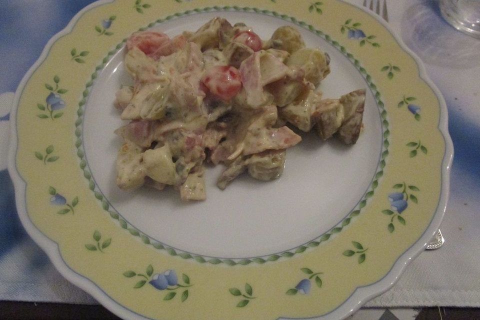 Bratkartoffelsalat Bratkartoffelsalat