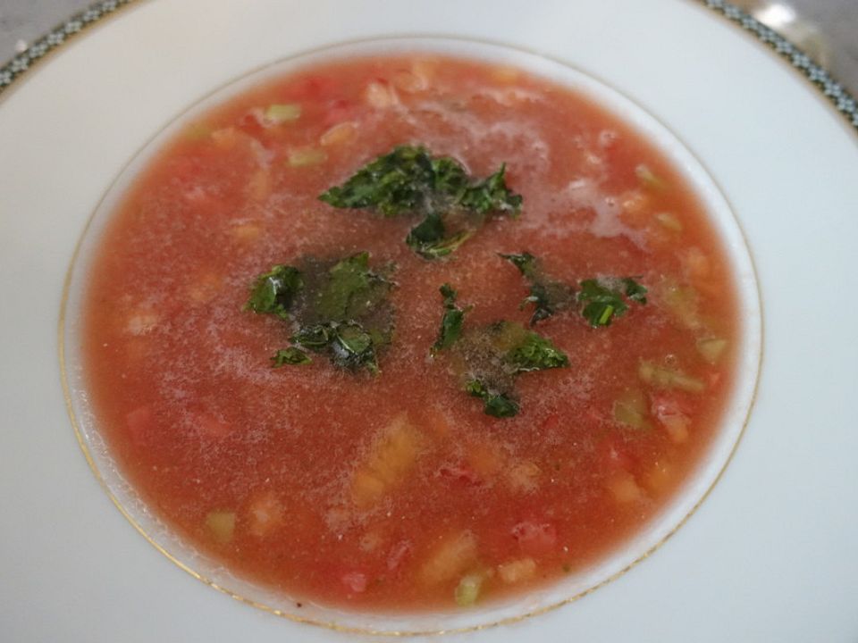 Kalte Melonensuppe von hefide| Chefkoch