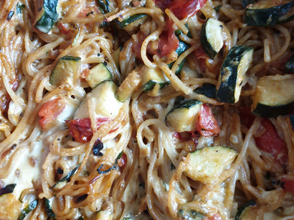 NudelZucchiniAuflauf mit Sauce Hollandaise von lilalulu66 Chefkoch