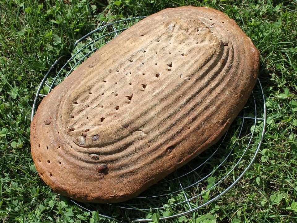 Kamut-Dinkel-Kürbiskern-Brot mit Kürbiskernöl von patty89| Chefkoch