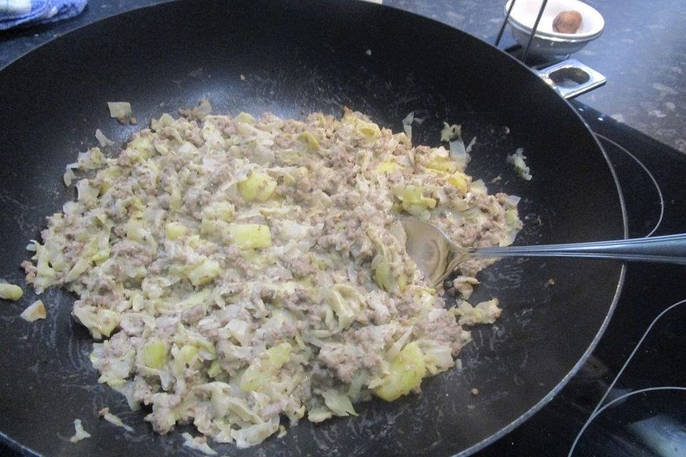 Spitzkohl durcheinander