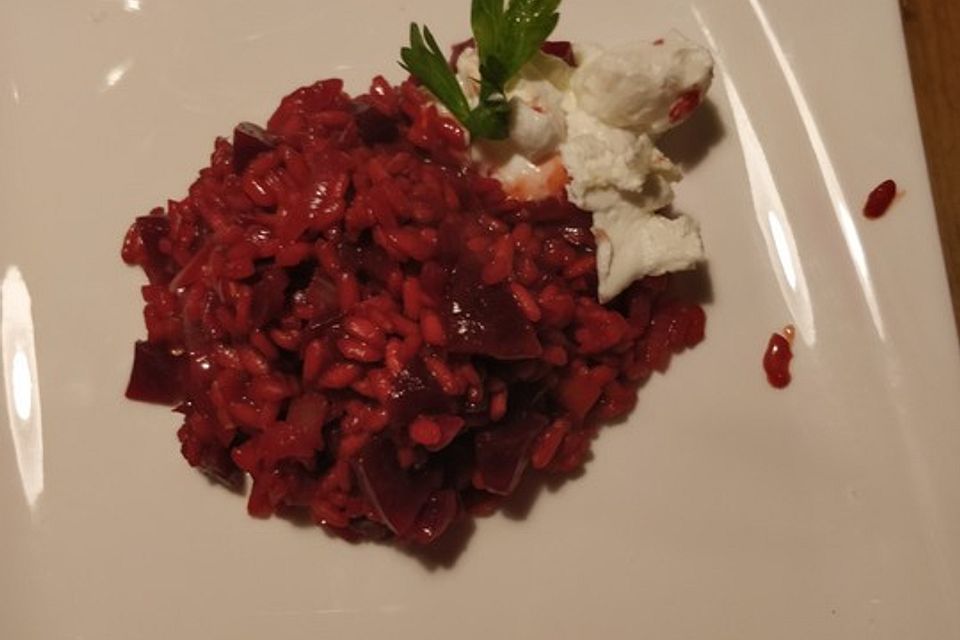 Rotes Risotto