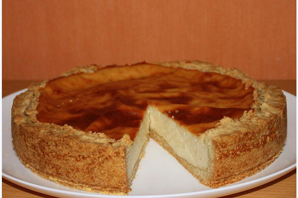 "Käsekuchen" aus Sojaquark