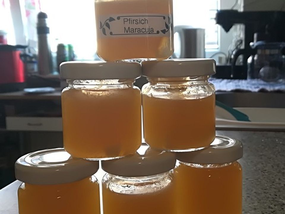 Pfirsich-Maracuja-Marmelade von dodith | Chefkoch