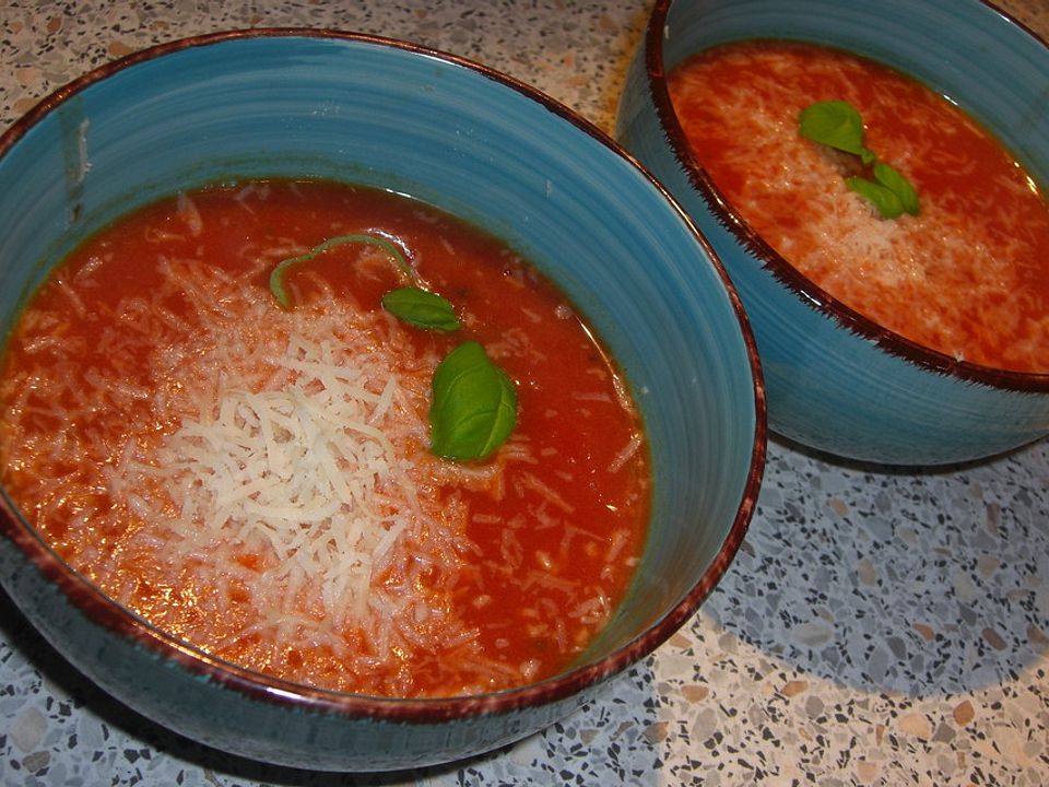 Tomatensuppe mit Basilikum von MissRosy| Chefkoch