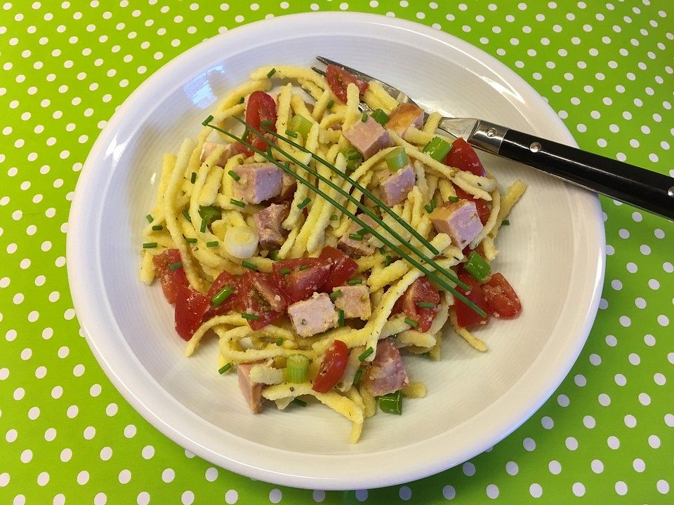 Spätzlesalat mit Kasseler von Haubndaucher| Chefkoch