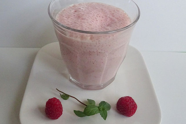 Erdbeer-Himbeer Milchshake von Firirab| Chefkoch