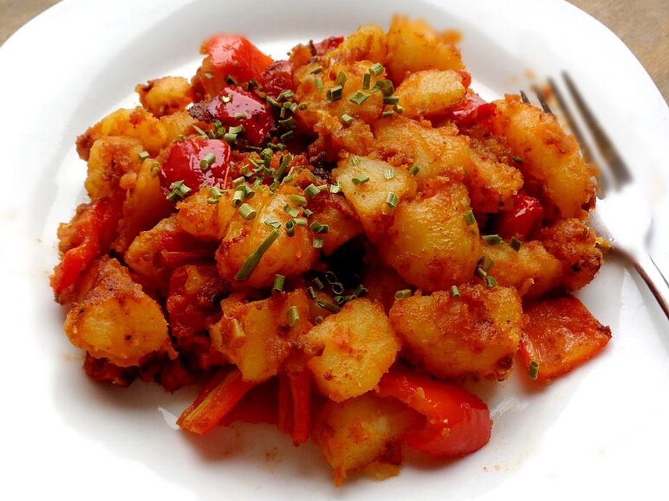 Paprika-Bratkartoffeln von Monika| Chefkoch Paprika-Bratkartoffeln von Monika| Chefkoch