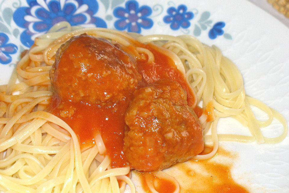 Spaghetti mit Chili