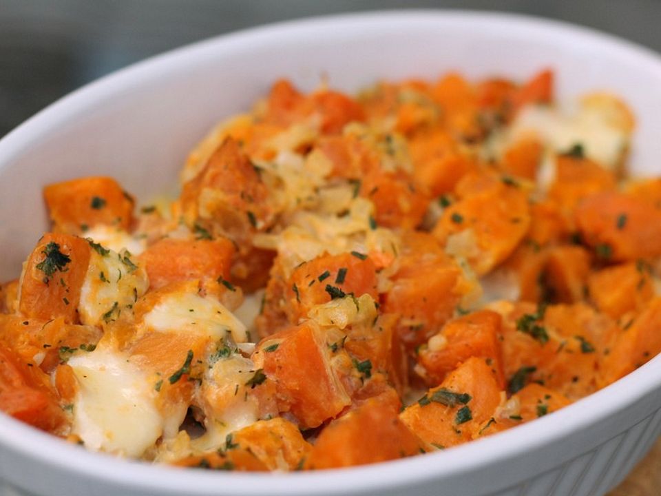 Krauter Susskartoffeln Mit Mozzarella Von Movostu Chefkoch 