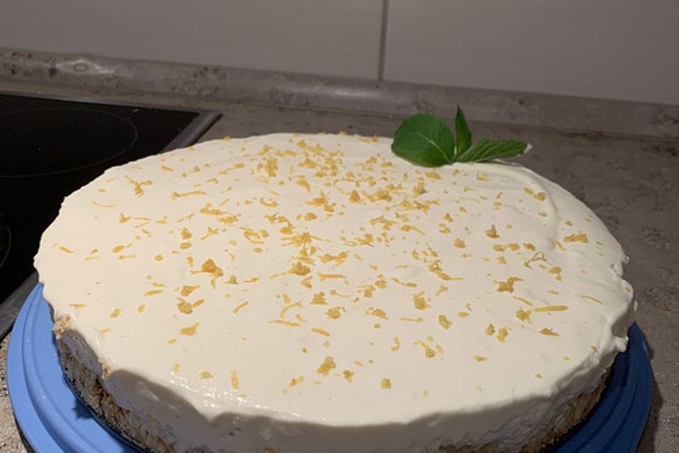 No Bake Lemon Cheesecake