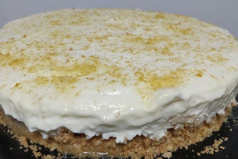 No Bake Lemon Cheesecake