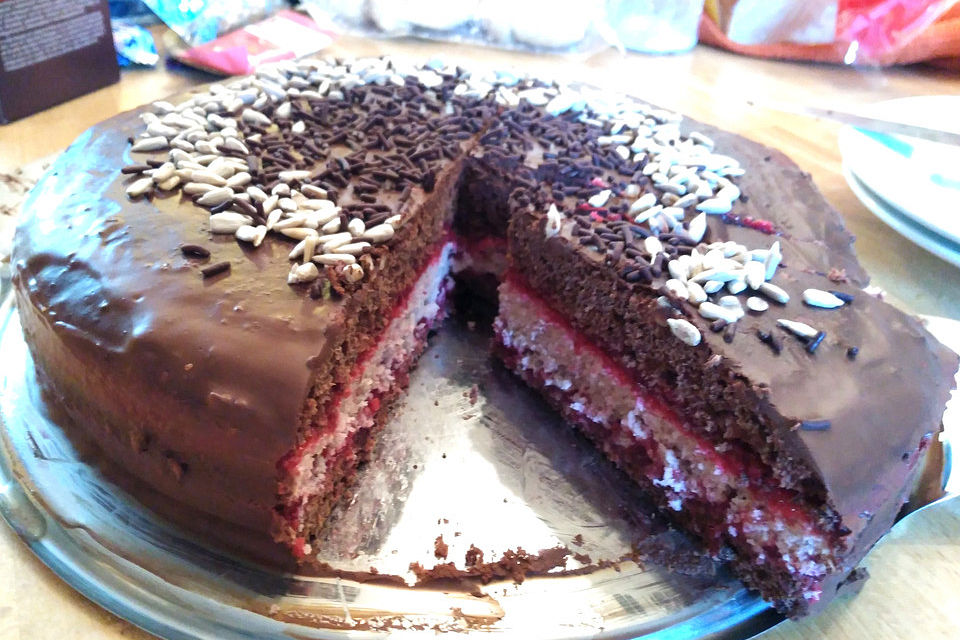 Himbeer-Schoko-Torte