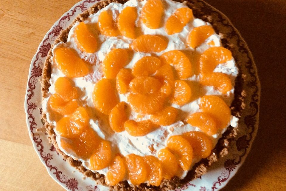 Mandarinen Quark Torte