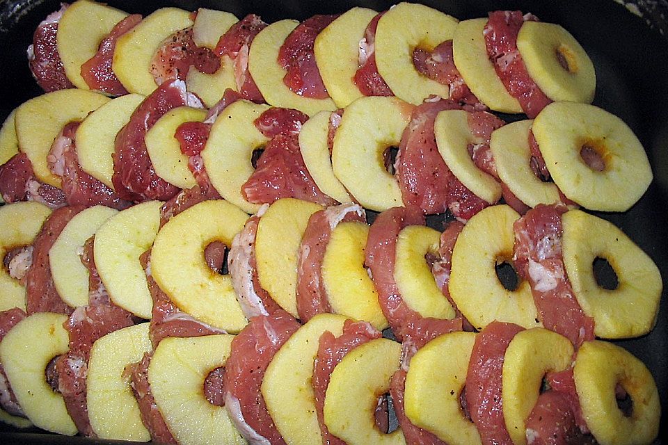 Filet - Apfel - Topf Filet - Apfel - Topf