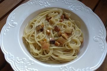 Meine vegane Spaghetti Carbonara