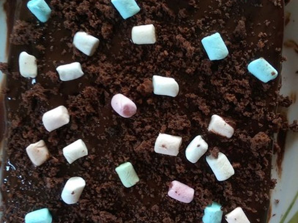 Schokokuchen Mit Fullung Und Streuseln Von Backsoso22 Chefkoch