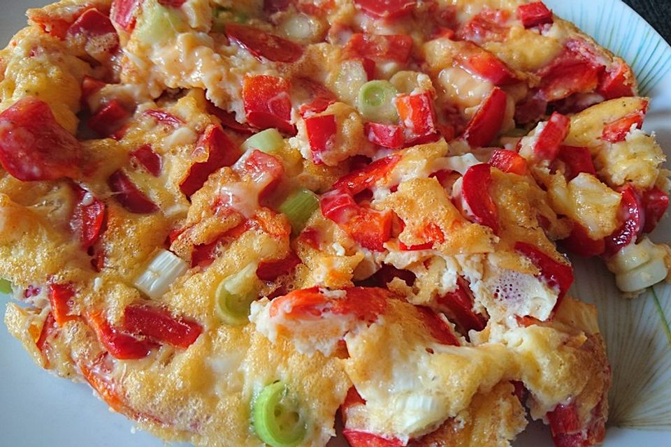 Paprika-Ofen-Omelette