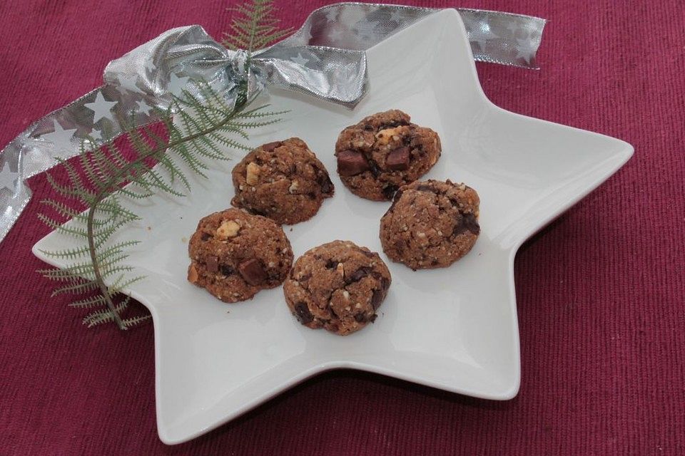 Triple Chocolate Cookies