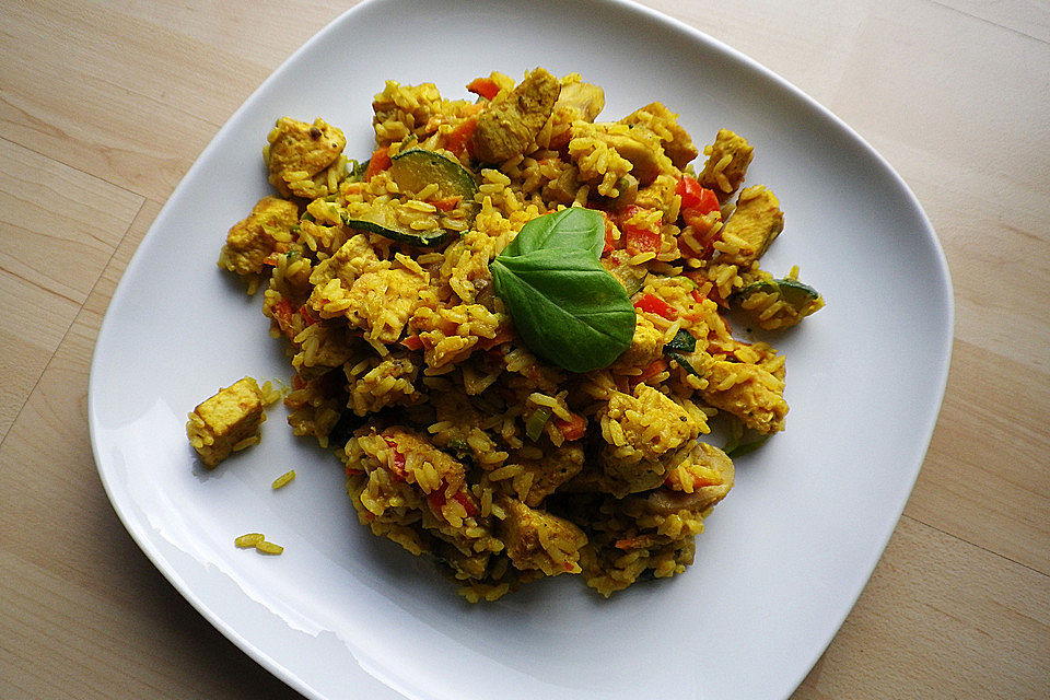 Tanjas Nasi Goreng mit Hähnchenfilet