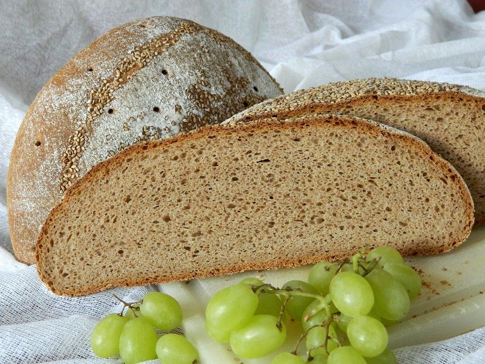 Dinkel-Weizen-Mandel-Brot von patty89 | Chefkoch