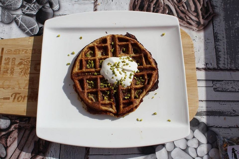 Waffeln mit Chia-Samen