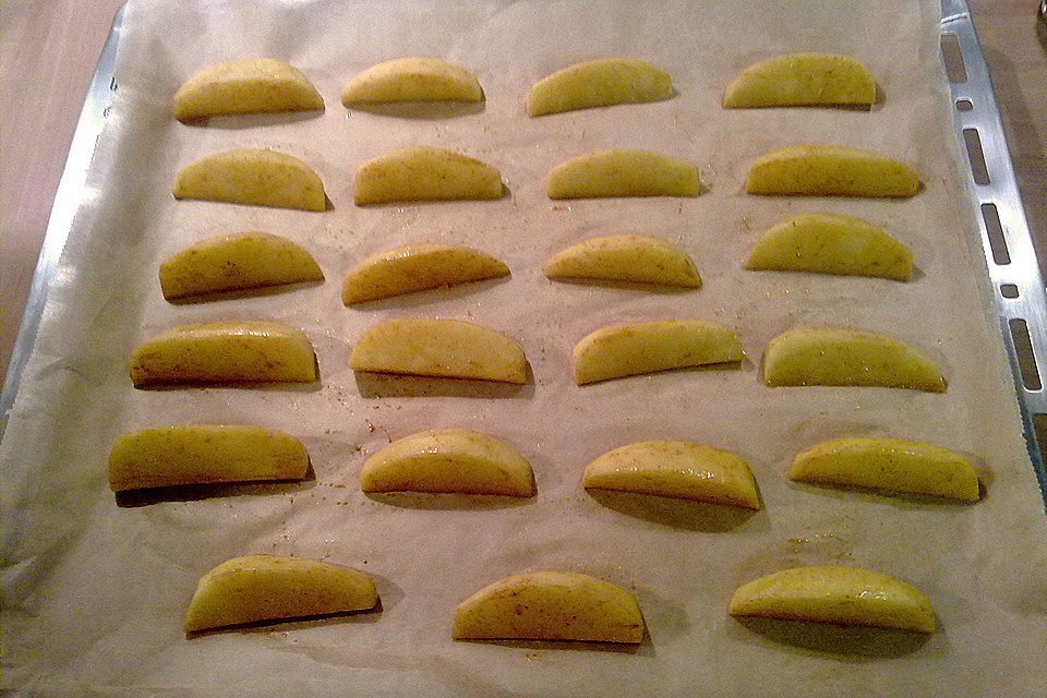 Kartoffel - Wedges, selbst gemacht